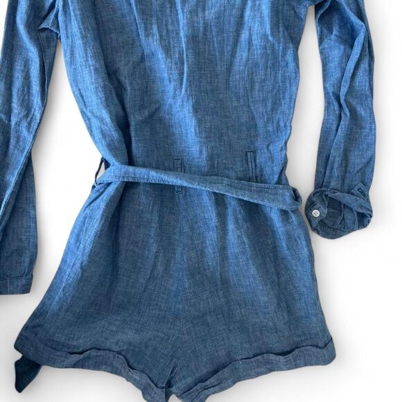 FRAME Denim Belted Romper – Size XS - Picture 4 of 4